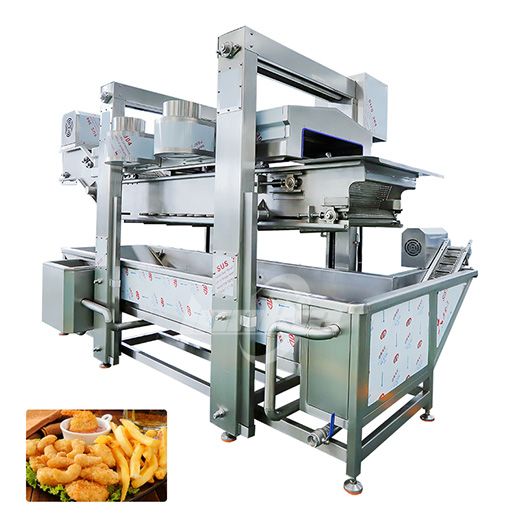 Continuous Frying Machine