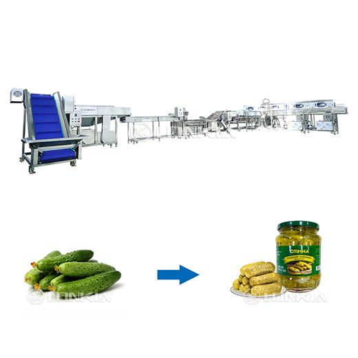 Cucumber Canning Processing Line