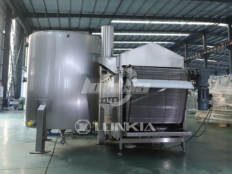 continuous frying machine
