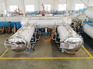 Rotary Sterilizer Product Photograph