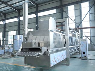 Tunnel-Type Steam Roast Machine Product Photograph